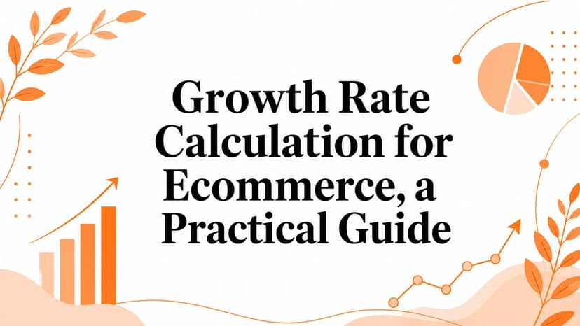 Growth Rate Calculation for Ecommerce, a Practical Guide