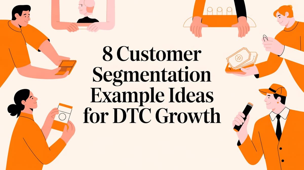 8 Customer Segmentation Example Ideas for DTC Growth
