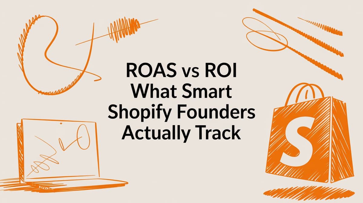 ROAS vs ROI What Smart Shopify Founders Actually Track