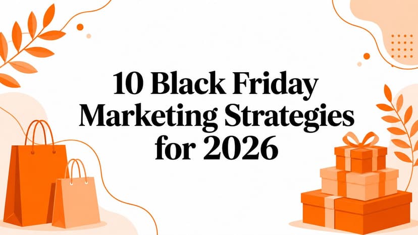10 Black Friday Marketing Strategies for 2026